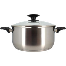 Faitout - MENASTYL - 6020256 - En acier inoxydable - 24 cm - Tous feux