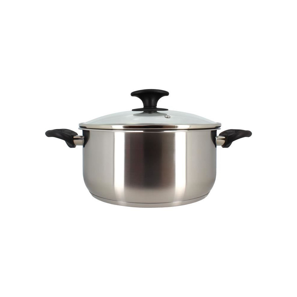 Faitout - MENASTYL - 6020256 - En acier inoxydable - 24 cm - Tous feux Faitout - MENASTYL - 6020256 - En acier inoxydable - 24 cm - Tous feux