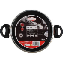 Faitout - MENASTYL - 6020256 - En acier inoxydable - 24 cm - Tous feux