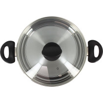 Faitout - MENASTYL - 6020256 - En acier inoxydable - 24 cm - Tous feux