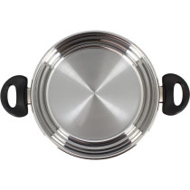 Faitout - MENASTYL - 6020256 - En acier inoxydable - 24 cm - Tous feux