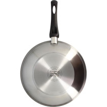 Wok - MENASTYL - 6020252 - En acier inoxydable - 28 cm - Tous feux don
