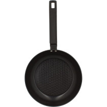Poele - MENASTYL - 6020636 - En aluminium forgé - 24 cm - Noir - Tous