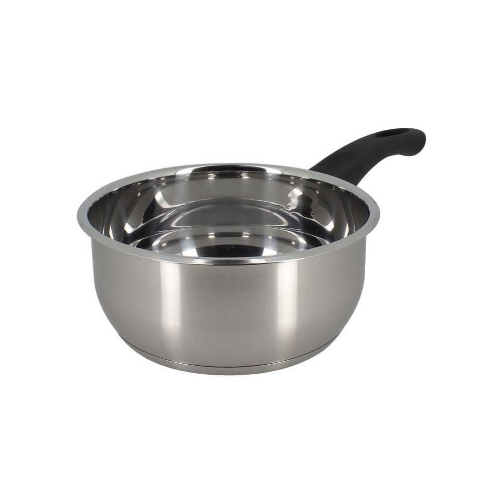 Casserole - MENASTYL - 6020242 - En acier inoxydable - 18 cm - Tous fe Casserole - MENASTYL - 6020242 - En acier inoxydable - 18 cm - Tous fe
