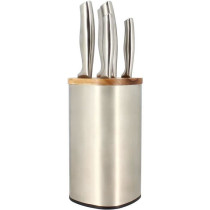 Bloc de couteaux 5 pieces - MENASTYL - 5041070 - En acier inoxydable -
