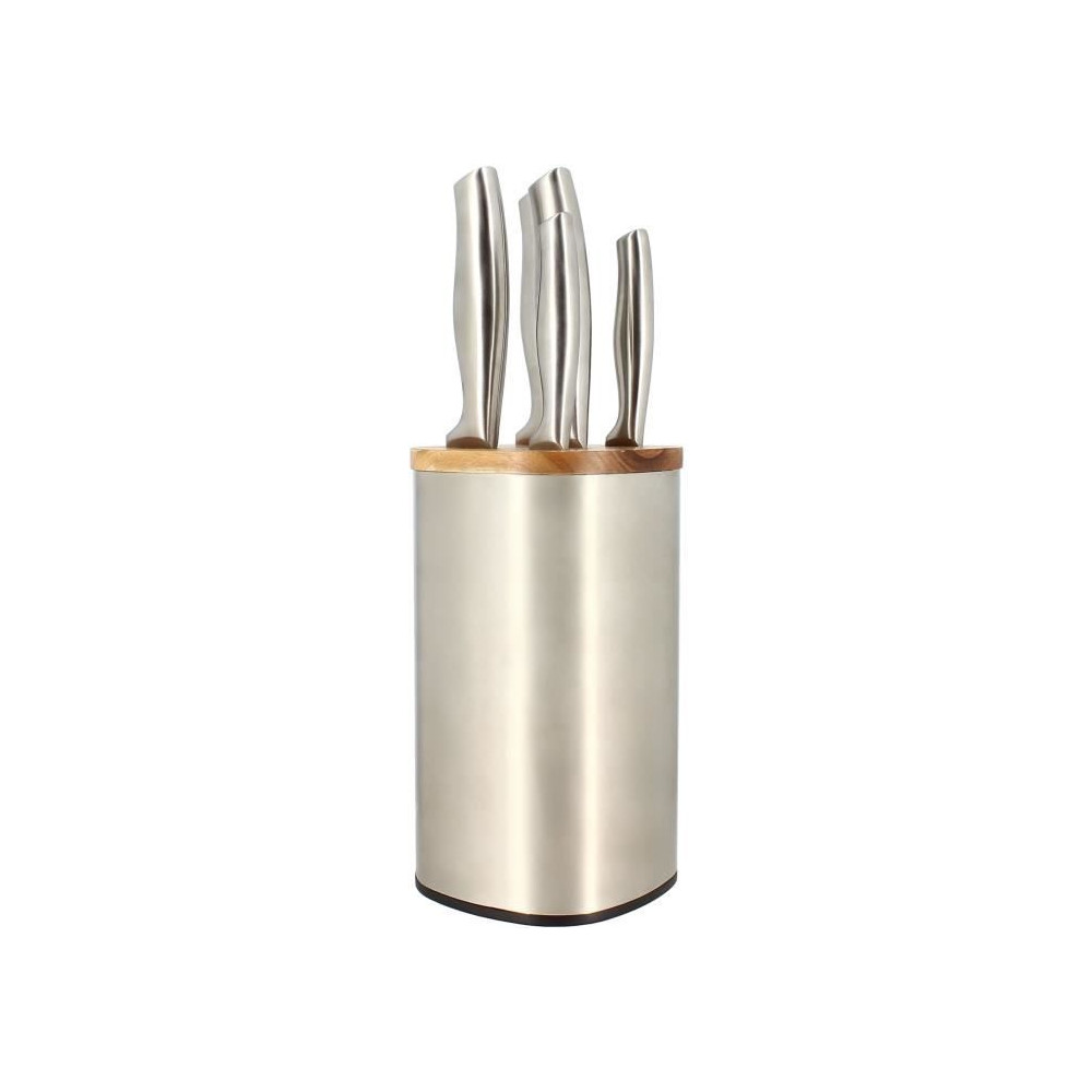 Bloc de couteaux 5 pieces - MENASTYL - 5041070 - En acier inoxydable - Bloc de couteaux 5 pieces - MENASTYL - 5041070 - En acier inoxydable -