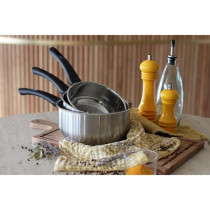 Casserole - MENASTYL - 6020240 - En acier inoxydable - 14 cm - Tous fe