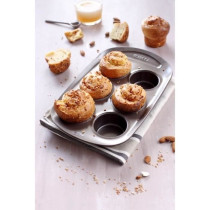 Moule a muffin - PYREX - 1452001 - Rond - Acier carbone - Antiadhésif
