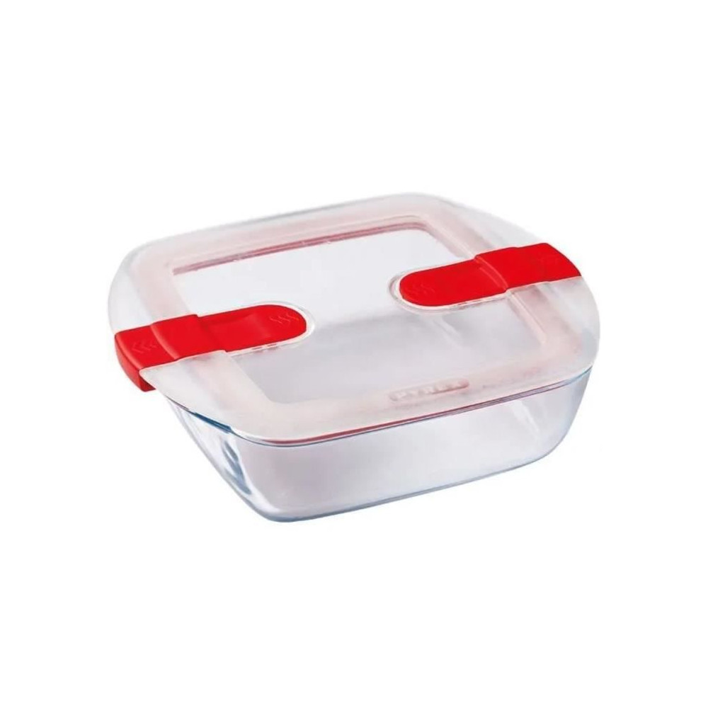 Boîte rectangulaire avec couvercle - PYREX - 1451021 - 20 x 17 cm - 1 Boîte rectangulaire avec couvercle - PYREX - 1451021 - 20 x 17 cm - 1