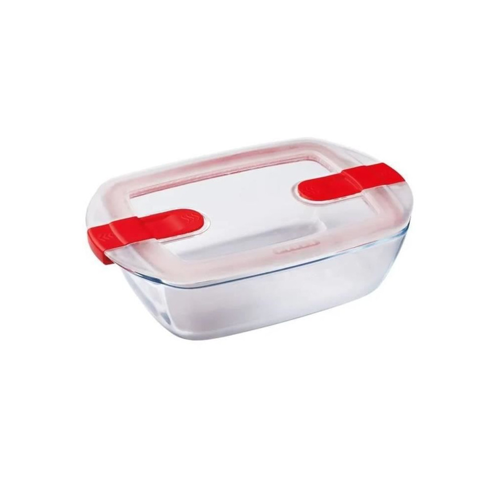 Boîte rectangulaire avec couvercle - PYREX - 1451024 - 23 x 15 cm - 1 Boîte rectangulaire avec couvercle - PYREX - 1451024 - 23 x 15 cm - 1