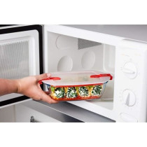 Boîte rectangulaire avec couvercle - PYREX - 1451024 - 23 x 15 cm - 1