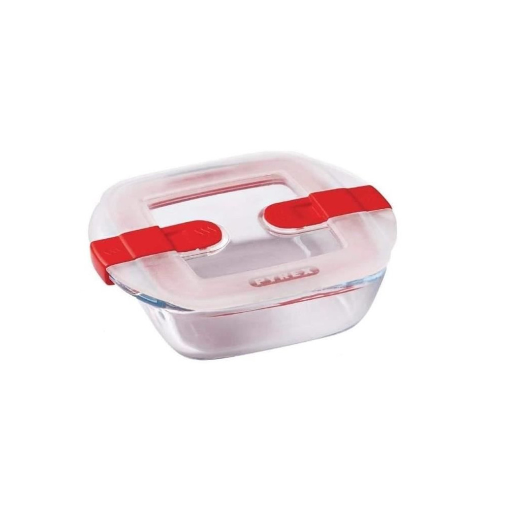 Boîte rectangulaire avec couvercle - PYREX - 1451022 - 25 x 22 cm - 2 Boîte rectangulaire avec couvercle - PYREX - 1451022 - 25 x 22 cm - 2