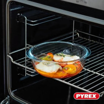 Boîte ronde avec couvercle - PYREX - 1451018 - 20 x 18 cm - 1,1 L - C