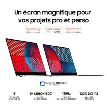Ordinateur portable - Samsung - Samsung Galaxy Book3 Pro - 16 - Intel