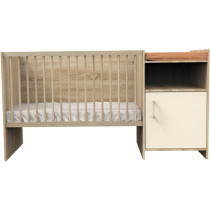 Lit combiné - 120 x 60 cm - Evolutif en 90 x 190 cm - CHARLIE - SAUTH