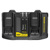 Double Chargeur - 18V 4A - Compatible avec toutes les batteries de la