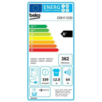 Seche-linge pompe a chaleur BEKO B300 - 12 kg - Induction - L60cm - Cl