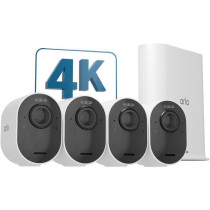 Pack 4 Cameras - ARLO - Ultra V2 - Extérieur - Batterie - Vision noct