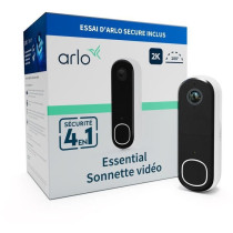 Sonnette Vidéo - ARLO - AVD4001-100EUS - Wi-Fi Direct - Sirene Intég