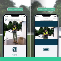Sonnette Vidéo - ARLO - AVD4001-100EUS - Wi-Fi Direct - Sirene Intég