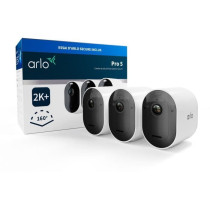 Pack 3 Cameras - ARLO - Pro 5 - Extérieur - Batterie - Vision nocturn
