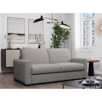 Canapé convertible express - 3 places - BL018 - Tissu como 20 ASH - 1