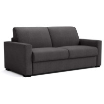 Canapé convertible express - 3 places - BL018 - Tissu como 22 Graphit