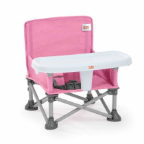 BRIGHT STARS Rehausseur de chaise, vert, pliable, nomade, de voyage, L