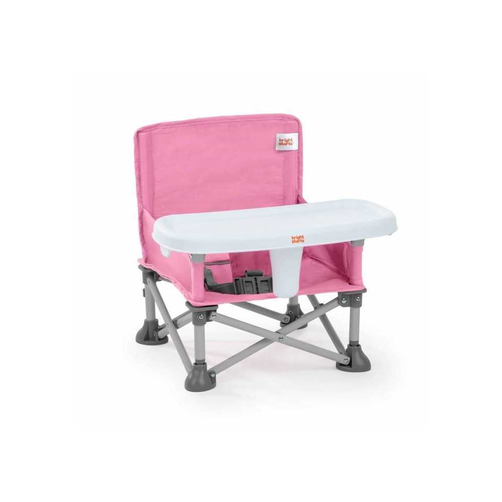 BRIGHT STARS Rehausseur de chaise, vert, pliable, nomade, de voyage, L BRIGHT STARS Rehausseur de chaise, vert, pliable, nomade, de voyage, L