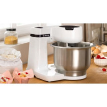 Robot multifonction compact - BOSCH MUMS2EW20 - Bol inox - 3 disques -