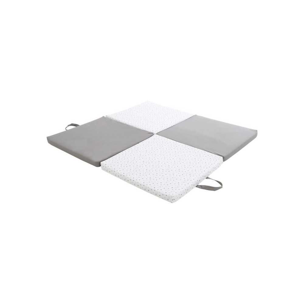 Tapis d'éveil - CANDIDE - Evolutif 3-en-1 - Gris / Etoiles Tapis d'éveil - CANDIDE - Evolutif 3-en-1 - Gris / Etoiles