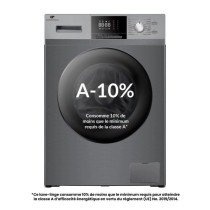 Lave-linge hublot - CONTINENTAL EDISON - CELL8140IS1 - 8kg - Moteur in