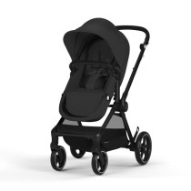 CYBEX Pack Poussette Trio EOS BLACK Moon Black : Poussette convertible