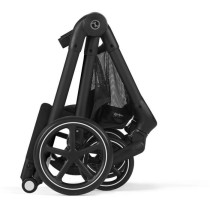 CYBEX Pack Poussette Trio EOS BLACK Moon Black : Poussette convertible