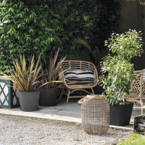 Pot de fleurs - DEROMA - Origin - 11 L - Anthracite