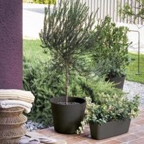 Pot de fleurs - DEROMA - Origin - 11 L - Anthracite