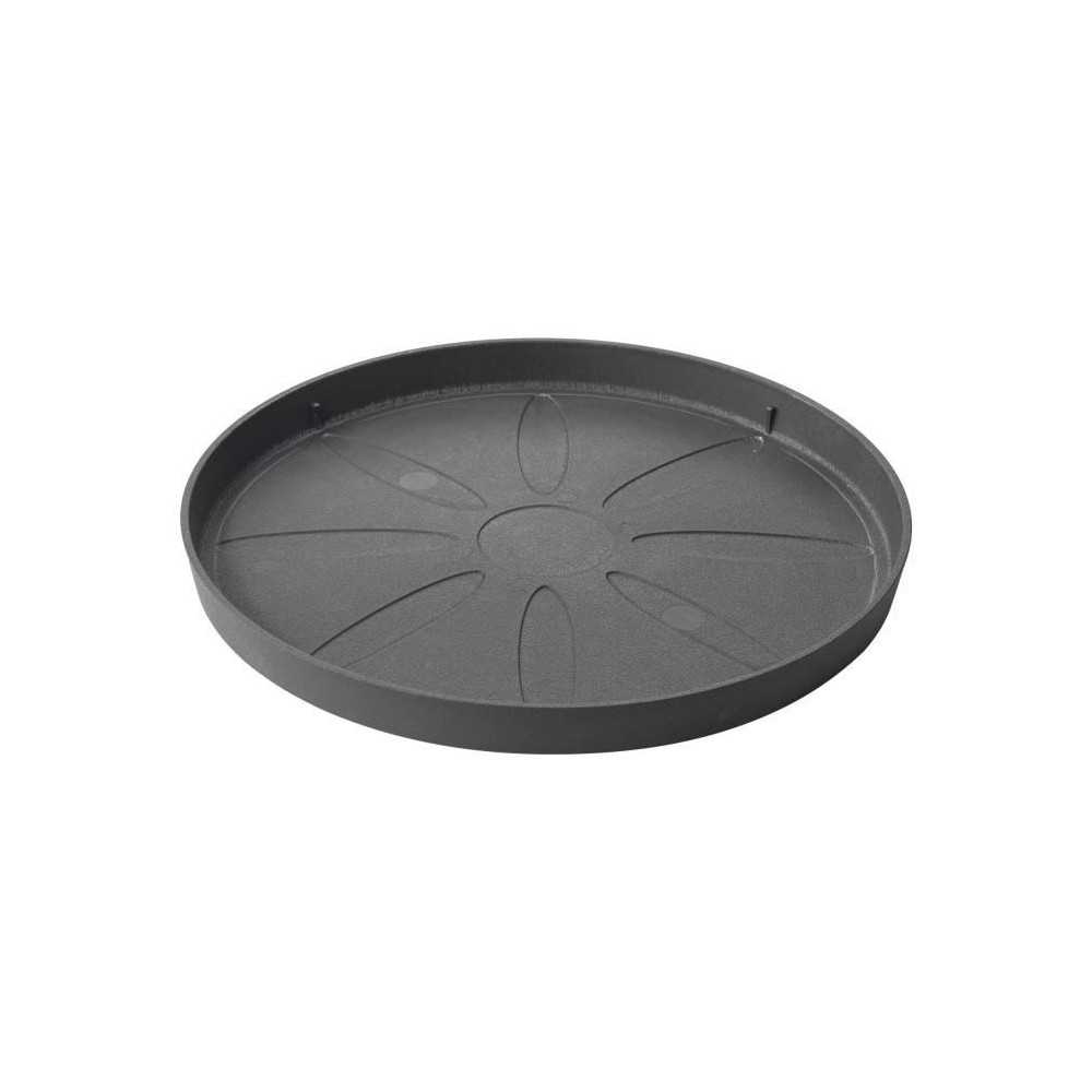 Soucoupe - DEROMA - Origin - 49,5 x h4,5 cm - Gris Soucoupe - DEROMA - Origin - 49,5 x h4,5 cm - Gris