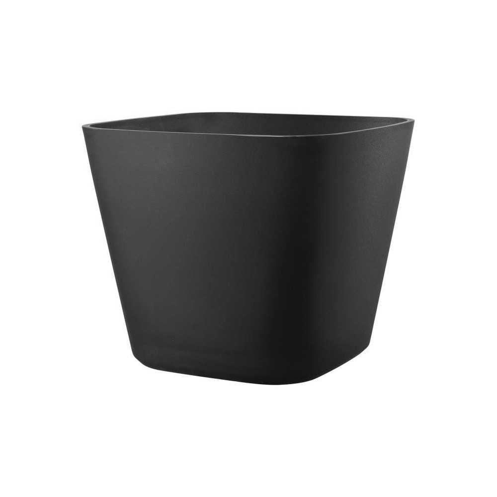Pot de fleurs carré - DEROMA - Origin - 30 L - Anthracite