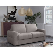Canapé convertible express - 3 places - EUREKA - Tissu como 22 ASH -