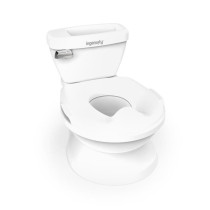 INGENUITY Mini Toilette enfant avec Réducteur de Toilette inclus, Cha