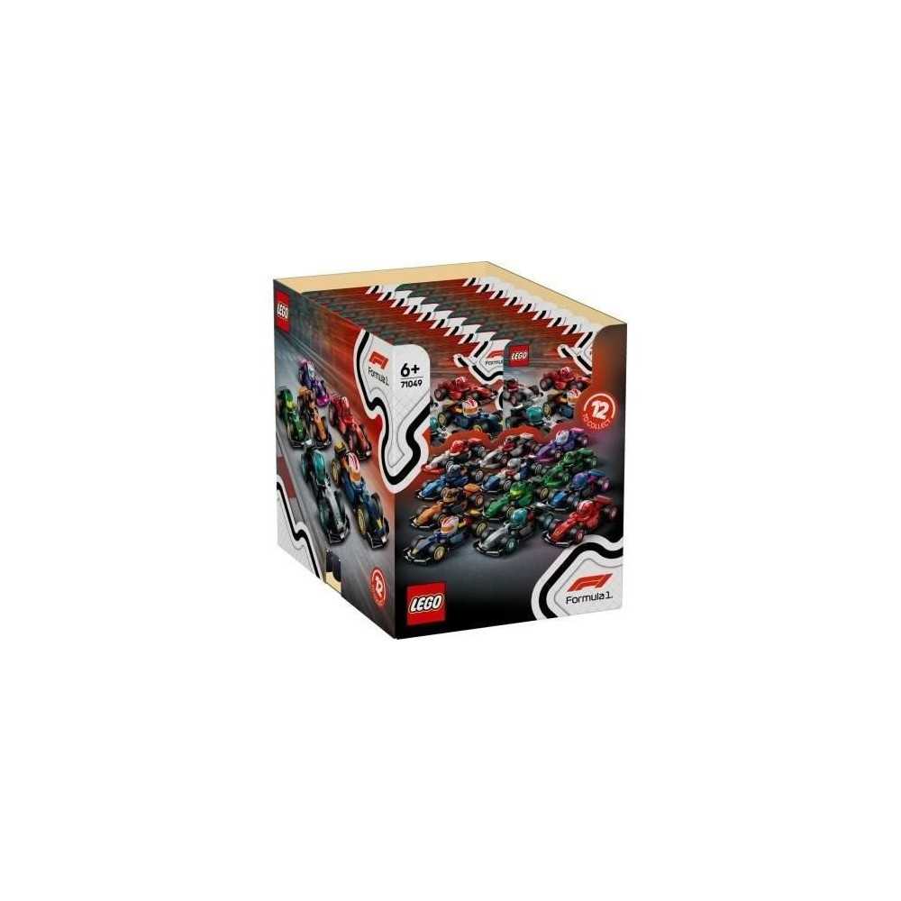 Box de 36 minifigures 71049 Voitures F1 a Collectionner