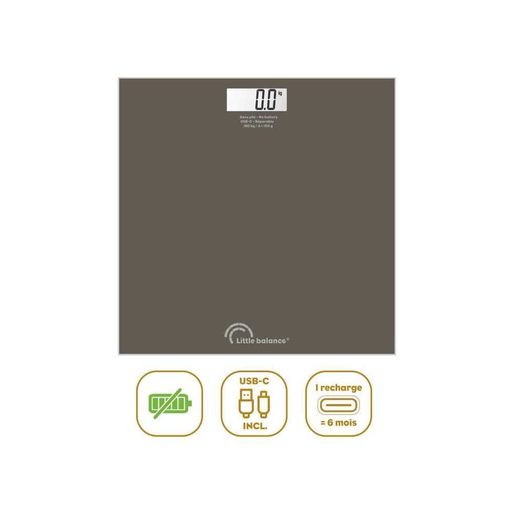 Pese-personne - LITTLE BALANCE - SB3 - USB-C - Tonka Pese-personne - LITTLE BALANCE - SB3 - USB-C - Tonka