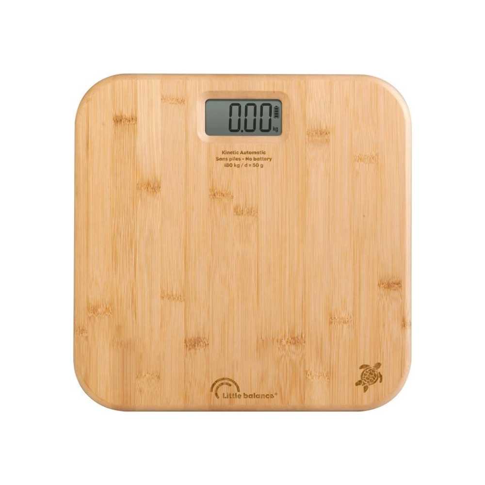 Pese-personne - LITTLE BALANCE - Kinétic automatique - Bambou