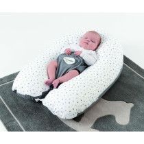 Coussin de maternité - CANDIDE - Multirelax - Polyester / Coton - Gri