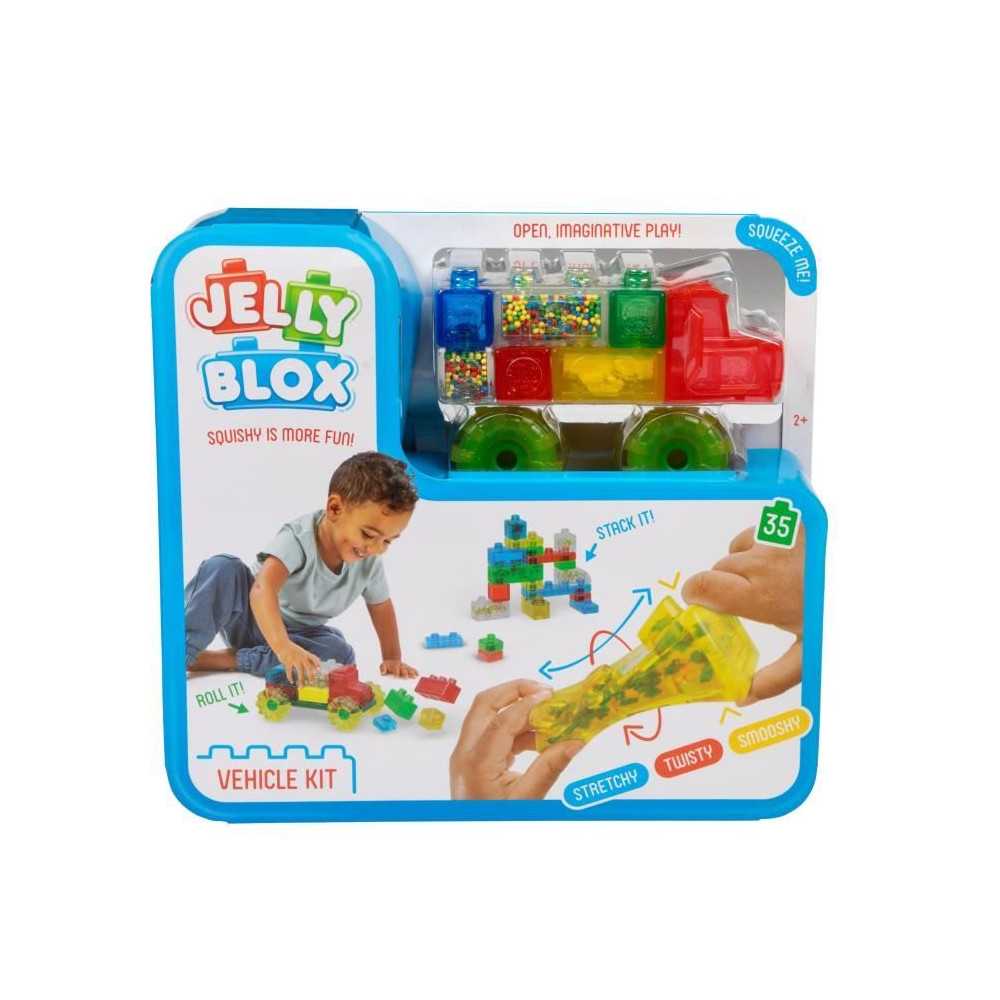 Blocs de construction - GOLIATH - Jelly Blox Vroom Truck Kit - Blocs s Blocs de construction - GOLIATH - Jelly Blox Vroom Truck Kit - Blocs s