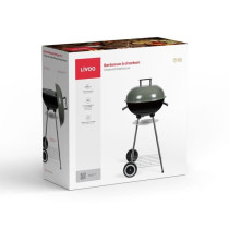 Barbecue a charbon - LIVOO - DOC172K - ø41 cm - Grille en acier chrom