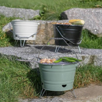 Barbecue a charbon portable - LIVOO - DOC327N - Inox - Surface de cuis