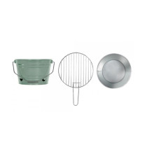 Barbecue a charbon portable - Livoo - DOC327V - Vert