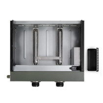 Livoo Plancha gaz 5000w plaque acier émaillé 45.5x35.5cm - DOC323