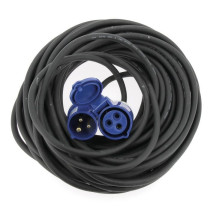 Rallonge secteur - EZA - 25m - Section de câble 1,5 mm² - 220 V - 16